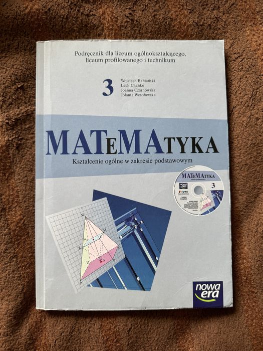 Podręcznik Matematyka 3, Nowa Era