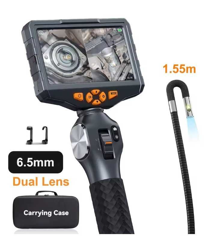 Магазин! Гарантія! Ендоскоп Teslong TD500 6,5мм dual lens 1,55м.