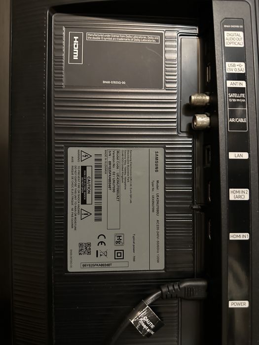 Телевізор Samsung UE43NU7090U(43дюйма)