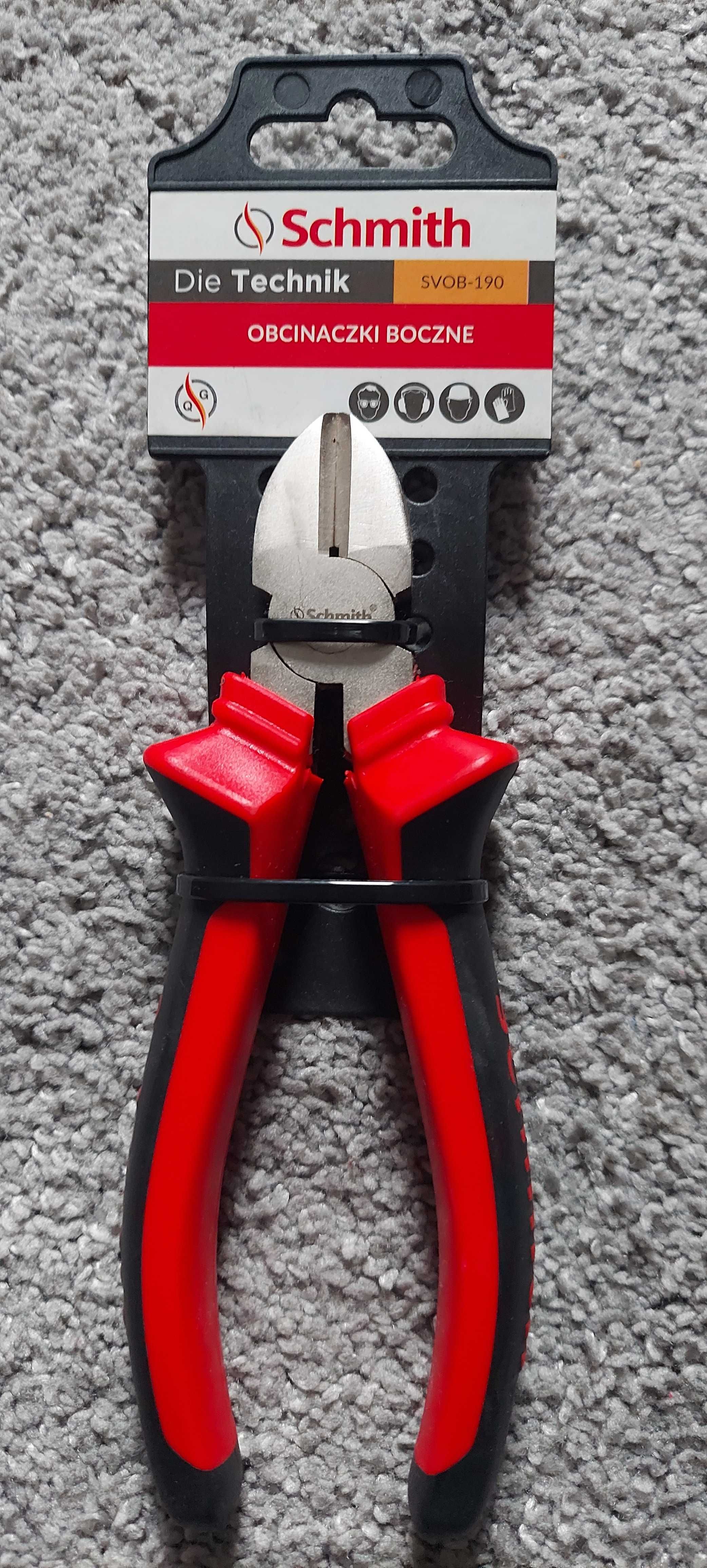 Schmith. Szczypce tnące boczne, obcinaczki 190mm