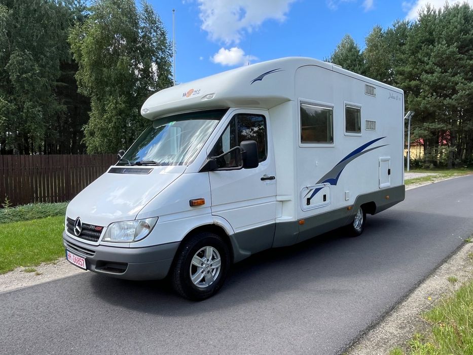 Mercedes-Benz SPRINTER Wochner Xaluca 41  , 2.7 156KM , AUTOMAT , Toaleta , Prysznic , Klimatyzacja ,Zimowy TV