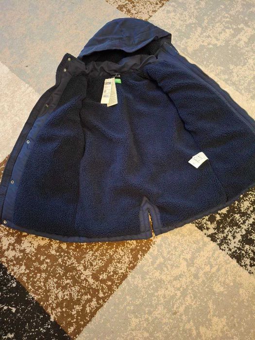 Нова зимова куртка "аляска" для хлопчиків Benetton 7-8 років, 130 см