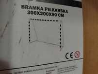Bramka piłkarska 3x2x0,9m NOWA