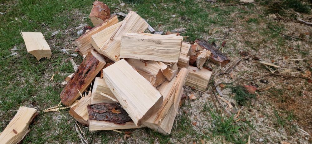 Drewno kominkowe BRZOZA Rąbane ROCZNE sezonowane UKLADANE