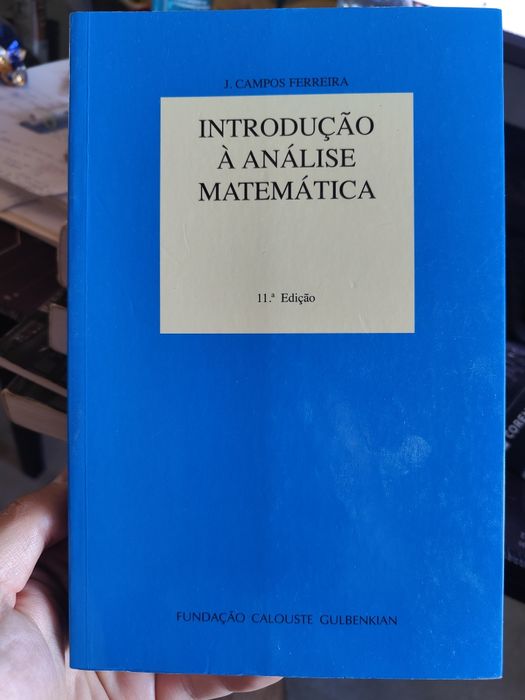 Livro introdução à análise matemática
