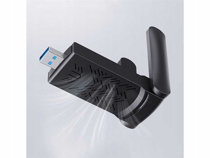 Karta sieciowa wi-fi adapter usb 3.0 1300mbps dual