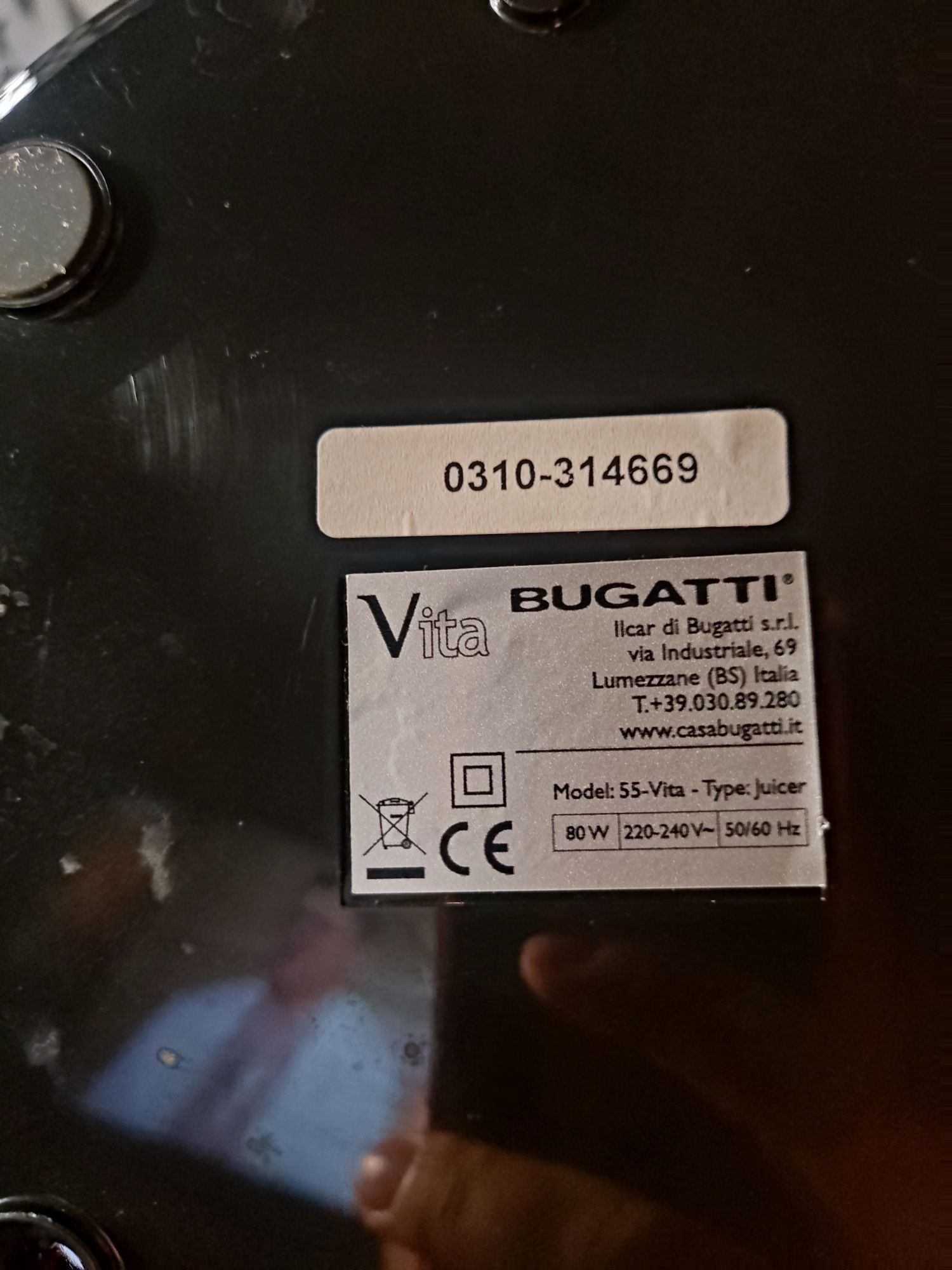 Соковыжималка Bugatti VITA 55