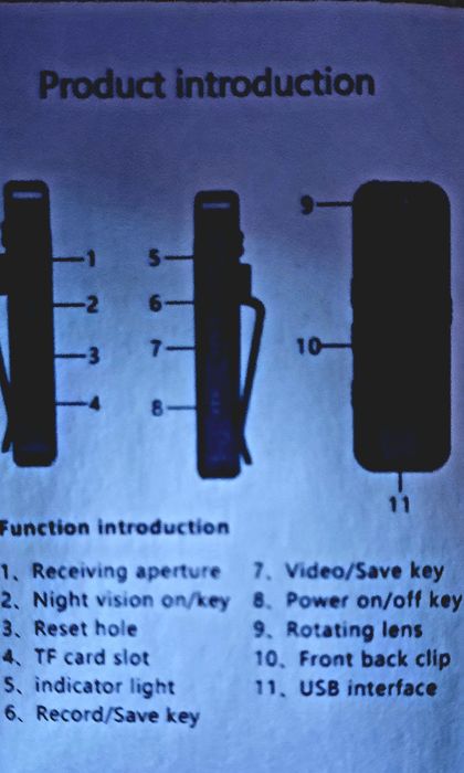 В продаже камера для аудио, видео и фото фиксации