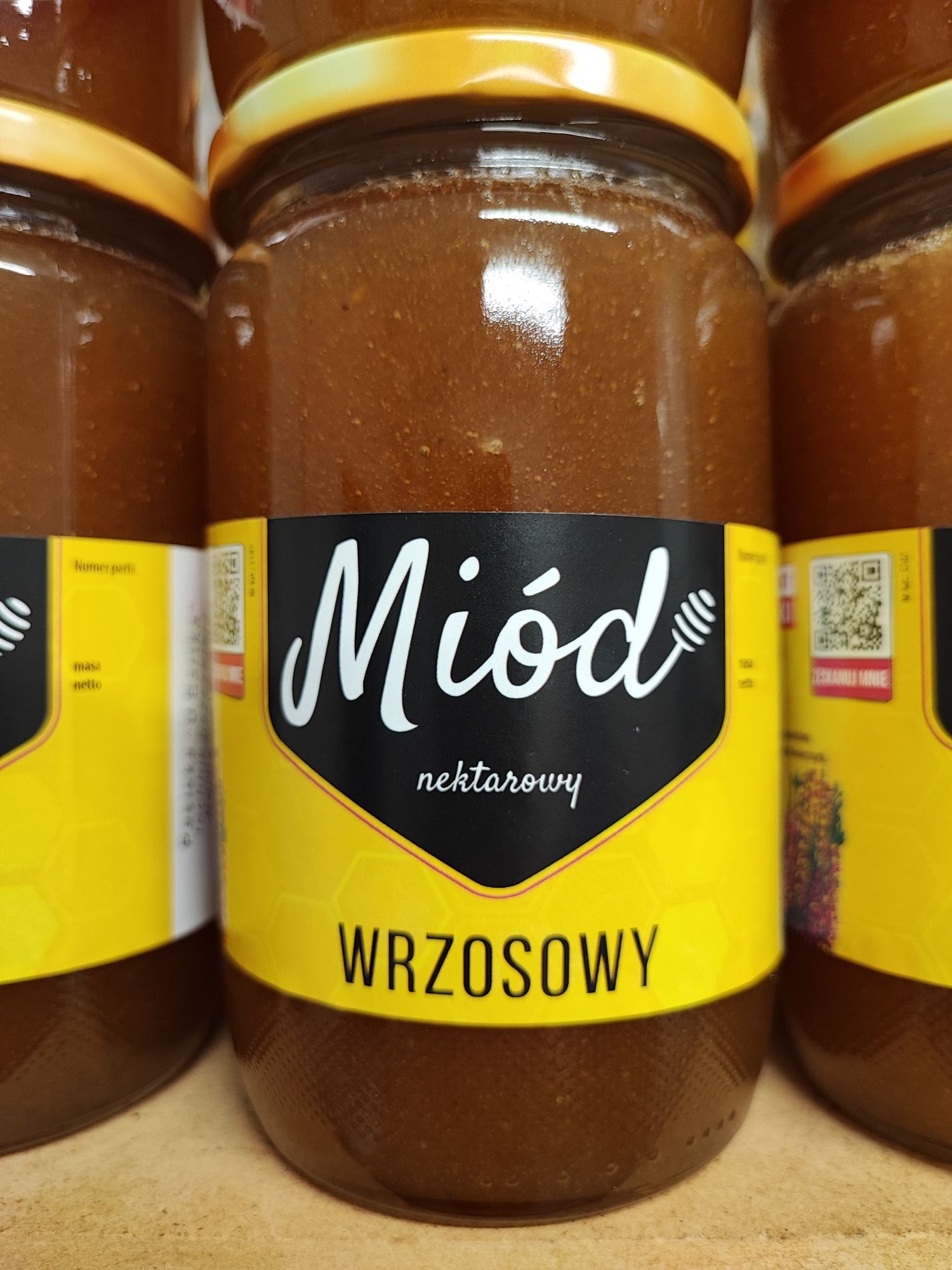 Miód Wrzosowy z własnej pasieki