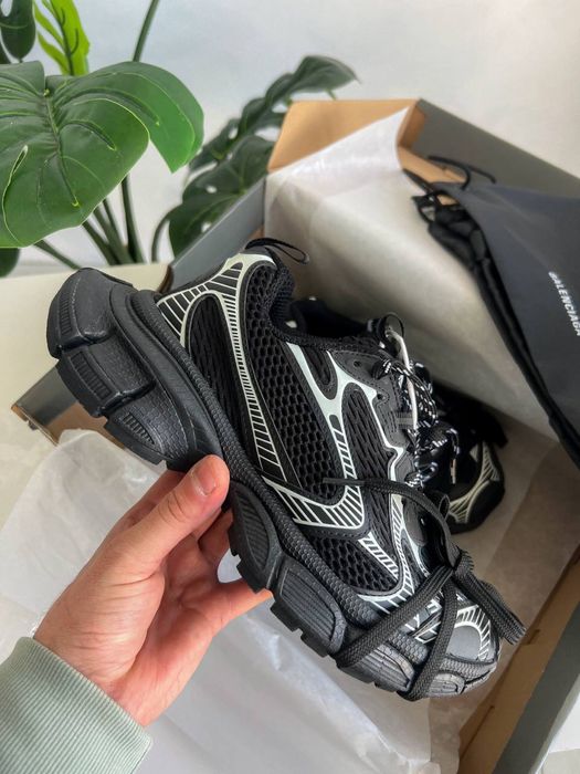 Buty Balenciaga 3XL Black/Silver 36-40 damskie trampki sneakersy