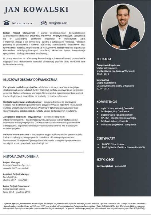 Pisanie CV / Listów motywacyjnych na zamówienie |  Tłumaczenie CV