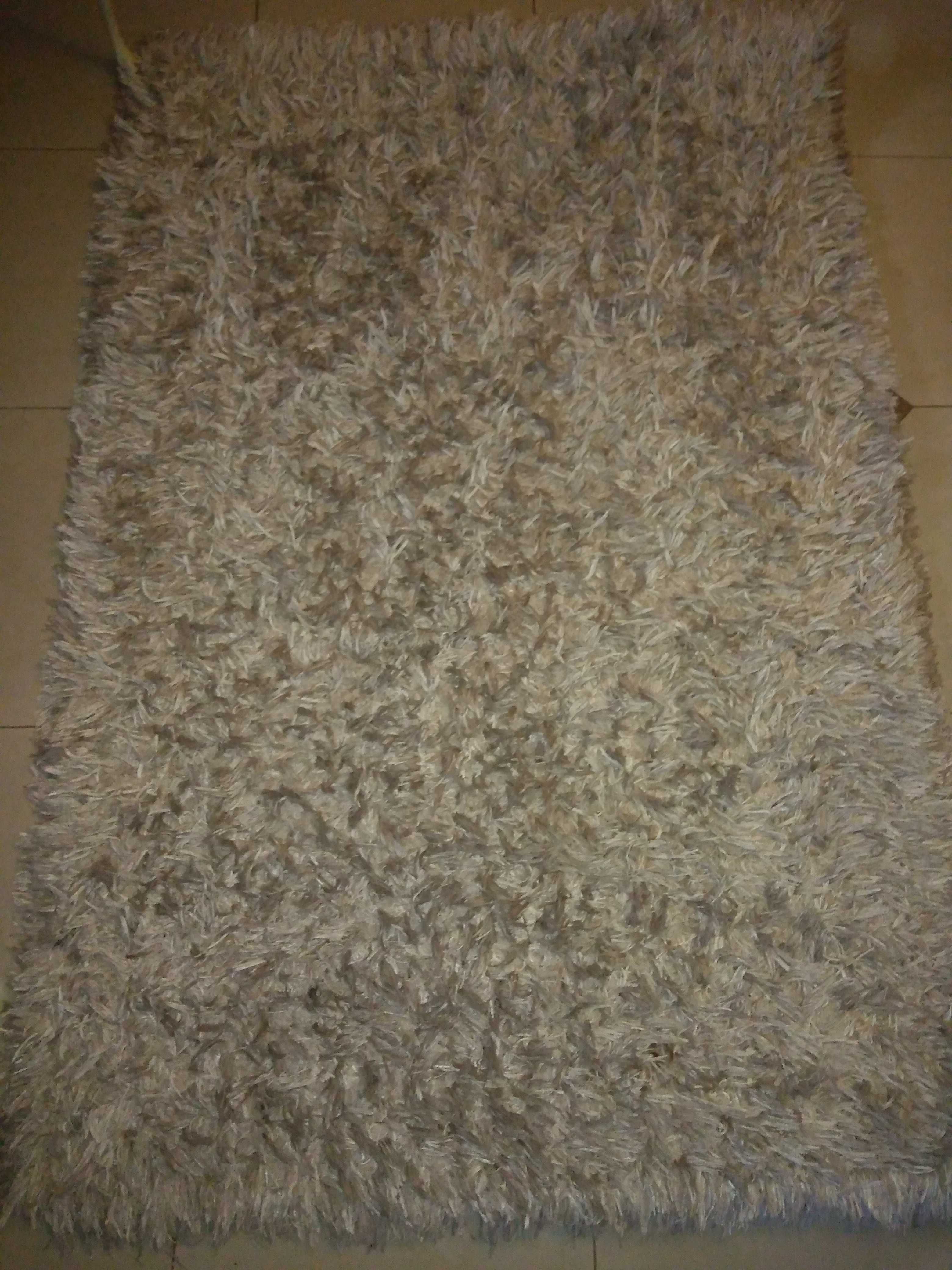 Okazja dywan z długim włosem 120x180