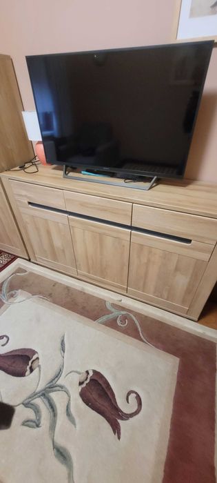 Komoda , witryna i szafka nocna zestaw