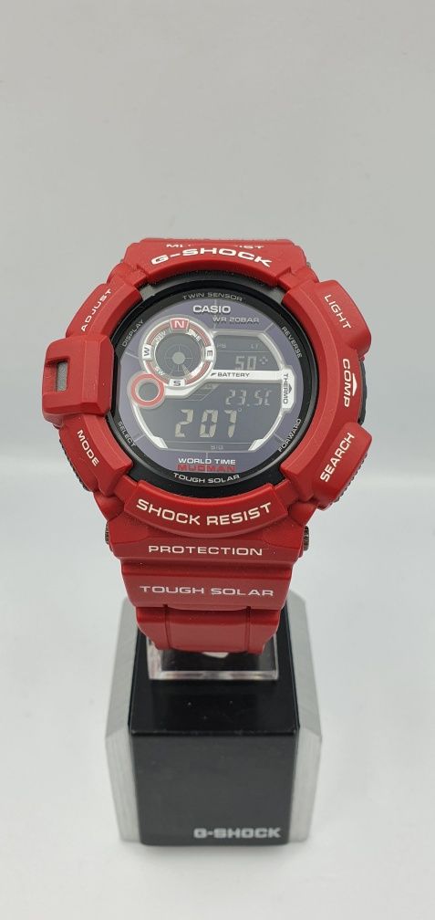 G-shock MUDMAN RED - G-9300 - piękny klasyk w czerwonym kolorze