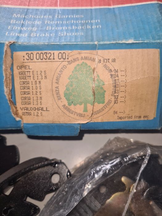 Tanio .szczęki hamulcowe firmy don opel kadet corsa