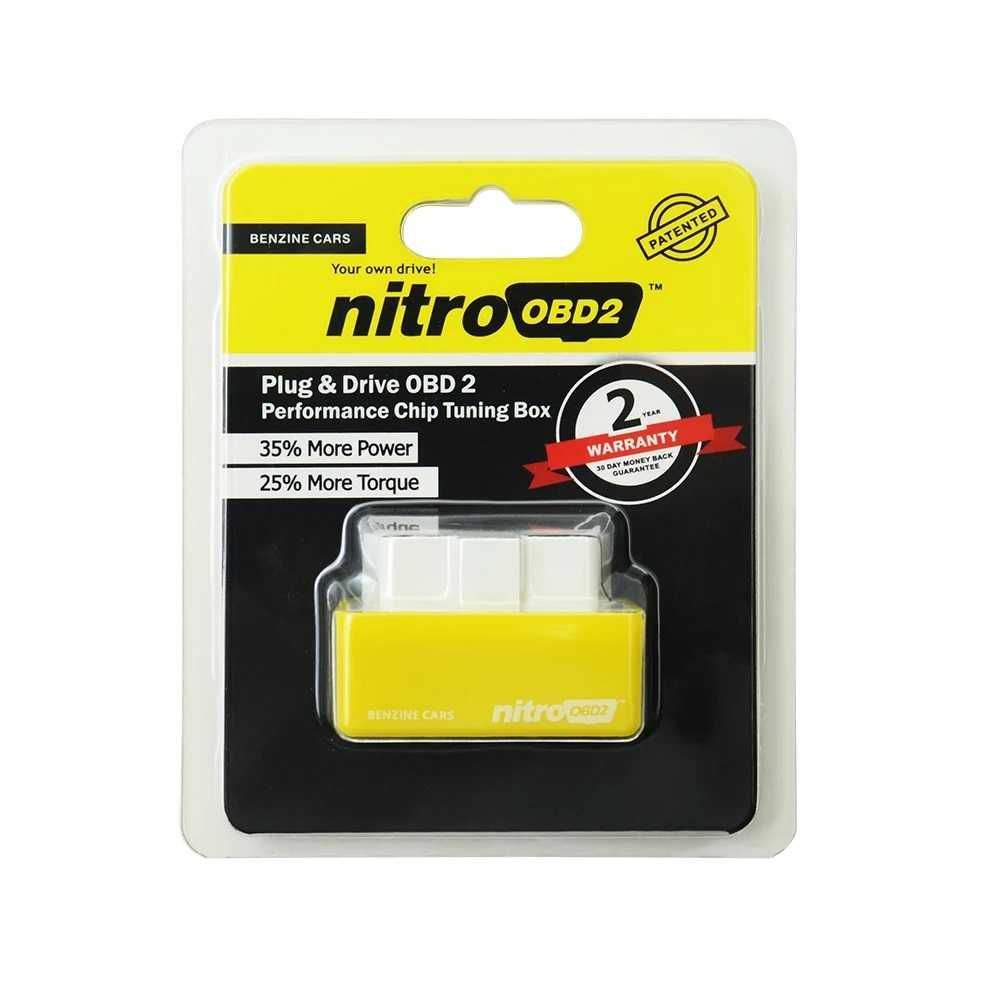 Чип-тюнинг Nitro OBD2 Chip Tuning Box бензин / дизель атво