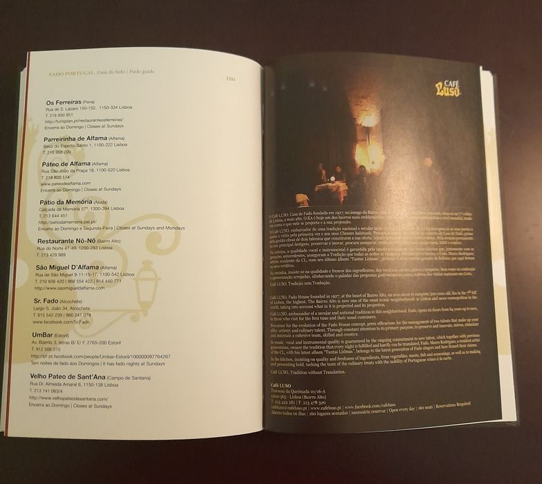 Livro + cds - Fado