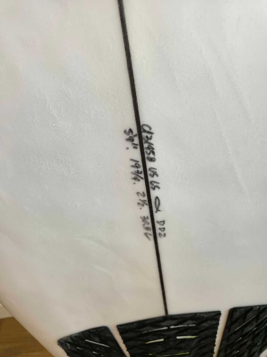 Prancha Surf Al Merrick Dumpster Diver 2 5'9 30.8L + Quilhas + Leash