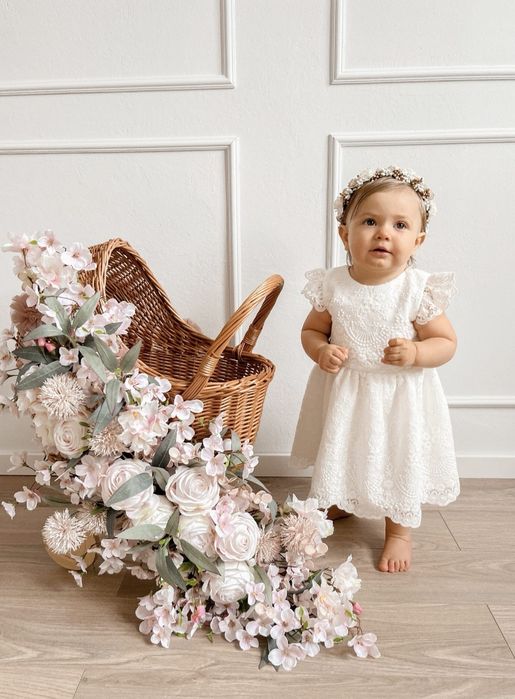 Sukienka do chrztu dla dziewczynki