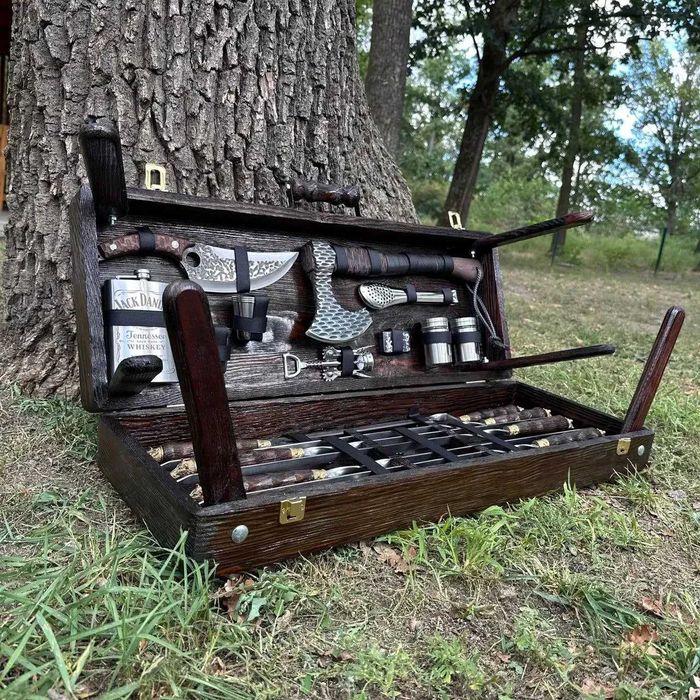 Шампура в кейсе, подарок для мужчины, мужу,папе,брату,босу,солдату!!!