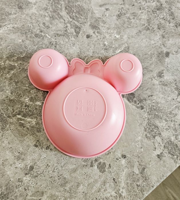 Różowa miska Myszka Miki