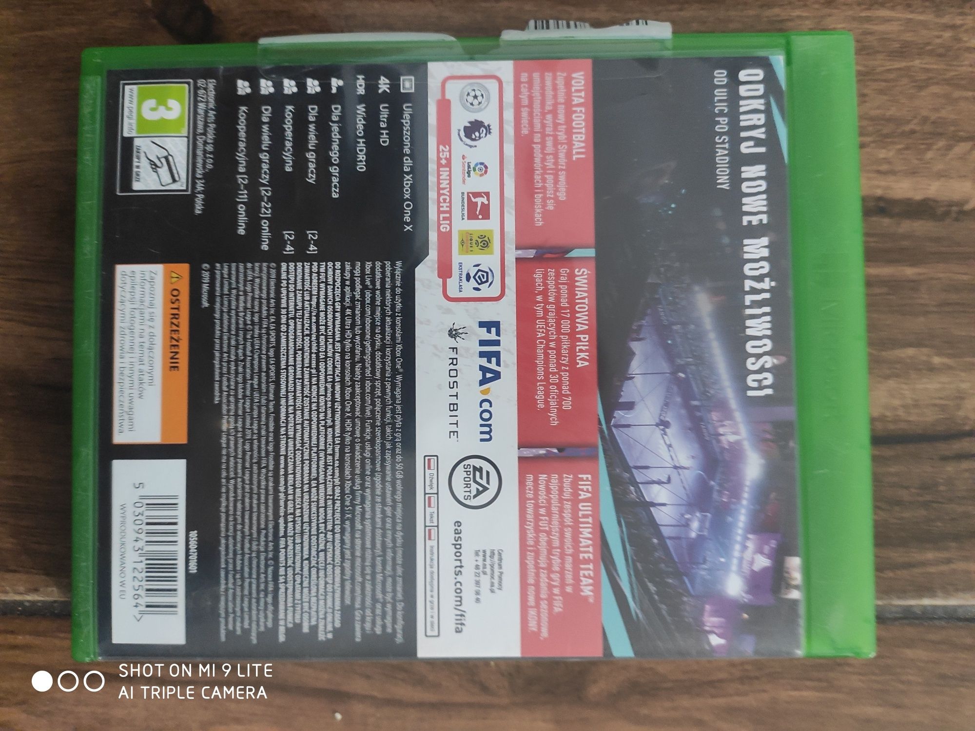 Gra Xbox one fifa 20