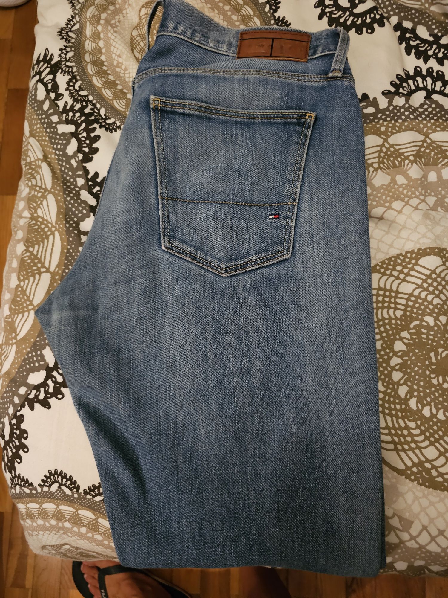 Calças ganga tommy hilfiger