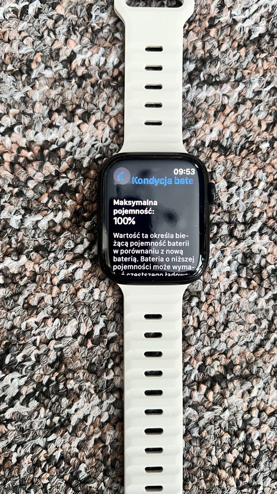 Apple watch 9 wifi + 10 pasków. Idealny