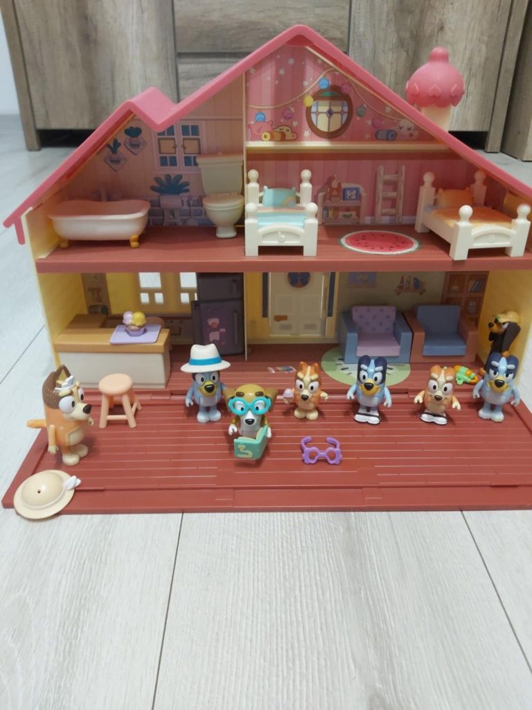 Zestaw domek bluey