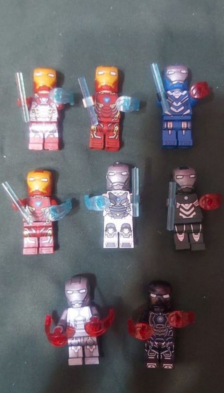 Klocki figurki iron man marvel avengers kom. Z lego