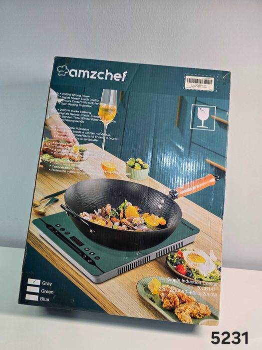 Przenośna płyta indukcyjna nowa (5231-52)