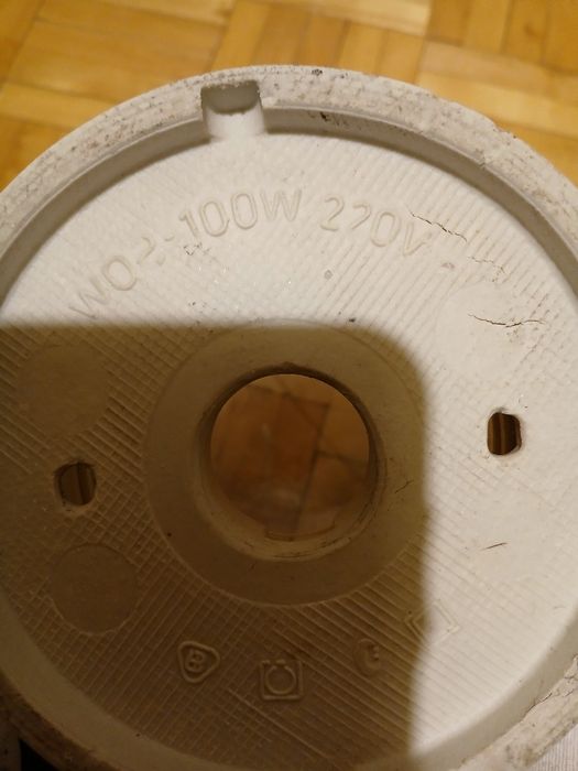 Lampa z czasów PRL