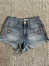 Szorty bershka 34 XS jeansowe