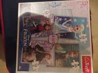 Puzzle Elsa Kraina Lodu 4 w 1 Frozen