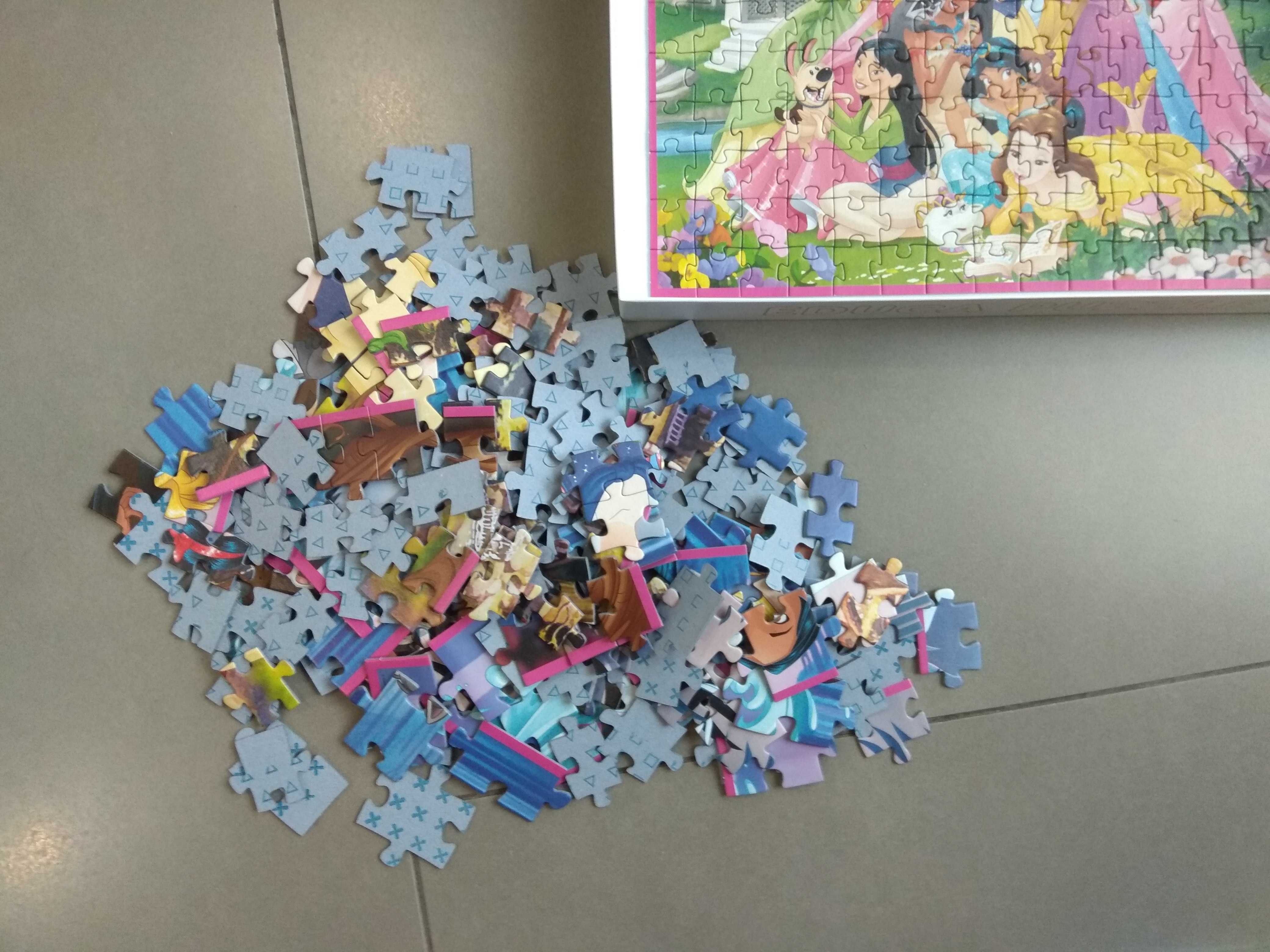 Multi 4 Puzzles progressivos da Educa – Disney Princess