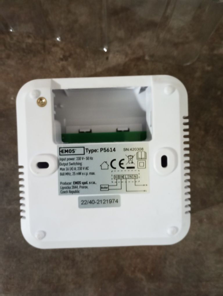 Termostat bezprzewodowy.