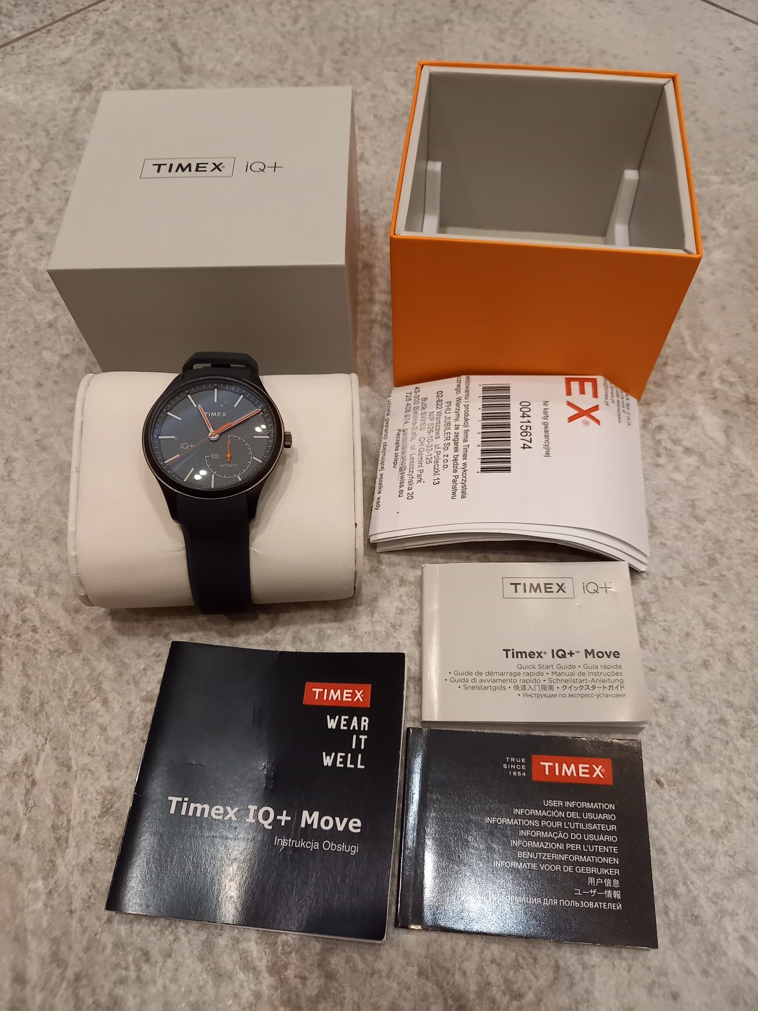 TANI NOWY Timex IQ+ Move TW2P95000
