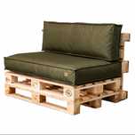 Poduszki na Palety Meble Ogrodowe 120x80x15 (Kolor Oliwka)