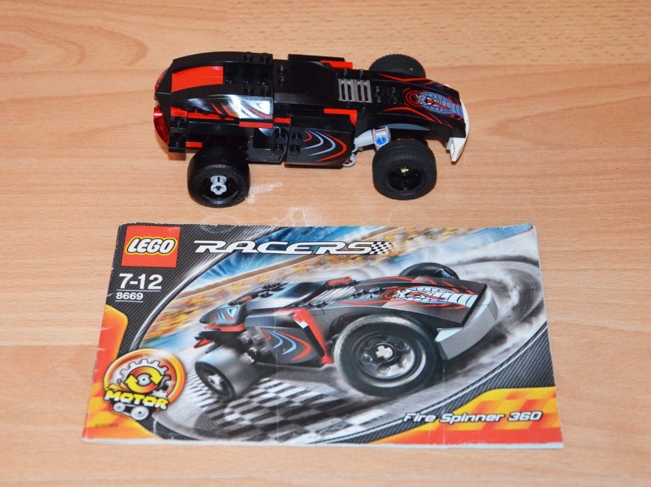 LEGO 8669 Racers Fire Spinner 360