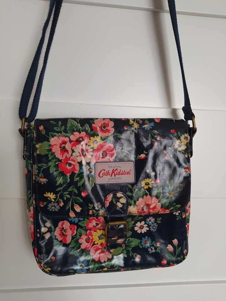 Torebka Cath Kidston, listonoszka, torebka w kwiaty