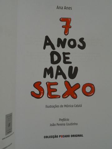 7 Anos de Mau Sexo de Ana Anes