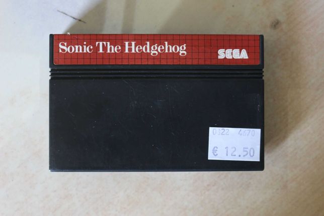 Jogo Master System Sonic The Hedgehog