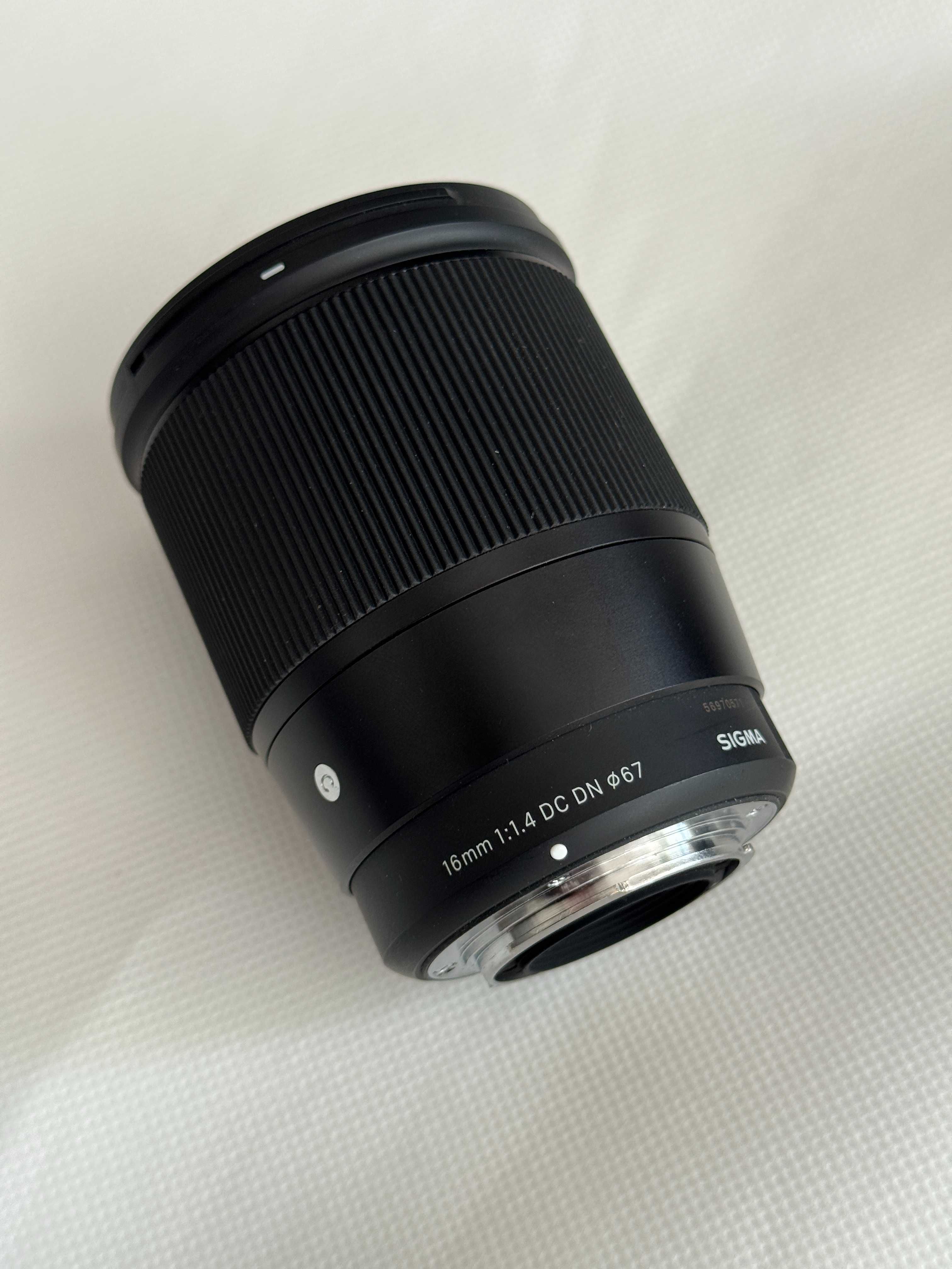 Obiektyw Sigma C 16 mm f/1.4 DC DN micro 4/3