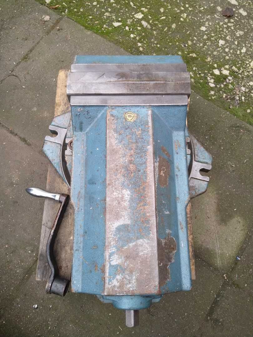 Imadło BISON 250mm Maszynowe Obrotowe 250 Do Frezarki Wiertarki