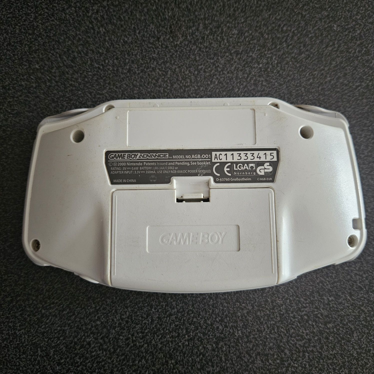 game boy advance agb 001 + GRA