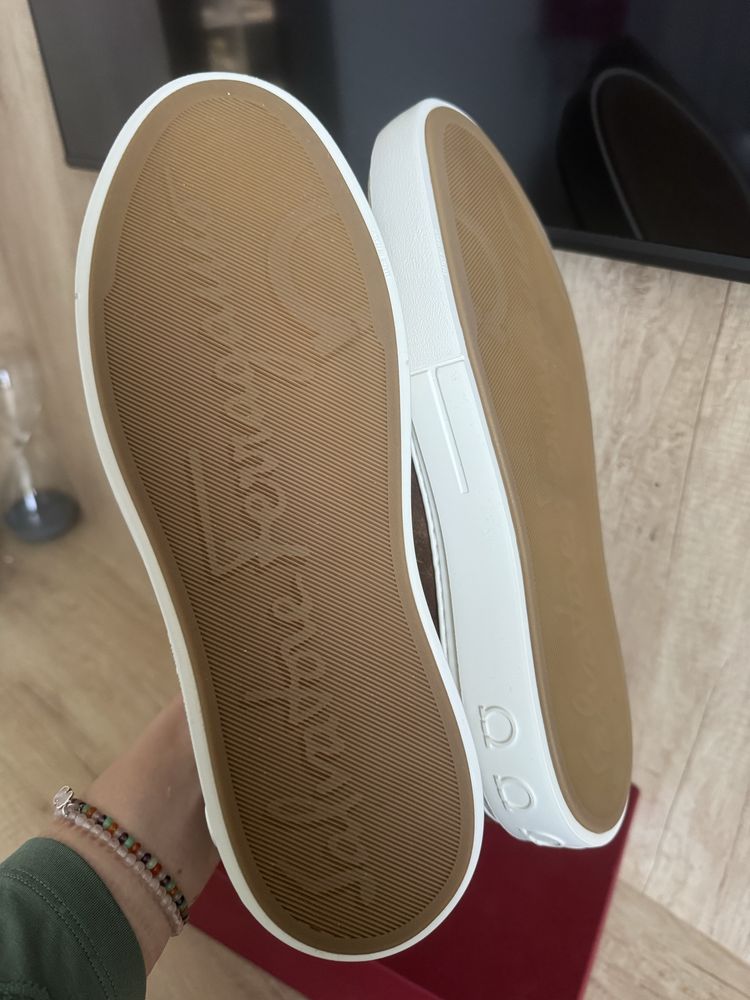 Кеды,слипоны salvatore ferragamo