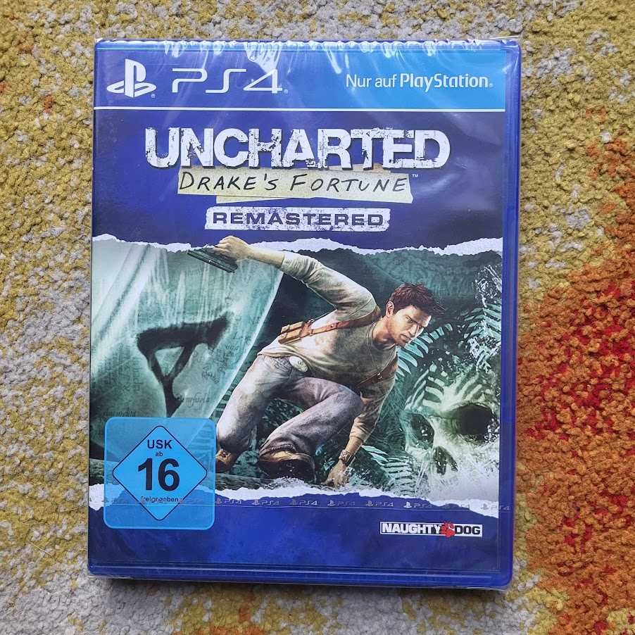 Uncharted: Drake's Fortune Remastered PS4 Playstation 4 PL - NOWA
