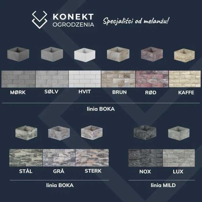 Ogrodzenia Konekt | WIELKA PROMOCJA! | Pustaki i Daszki po 28 zł/szt.