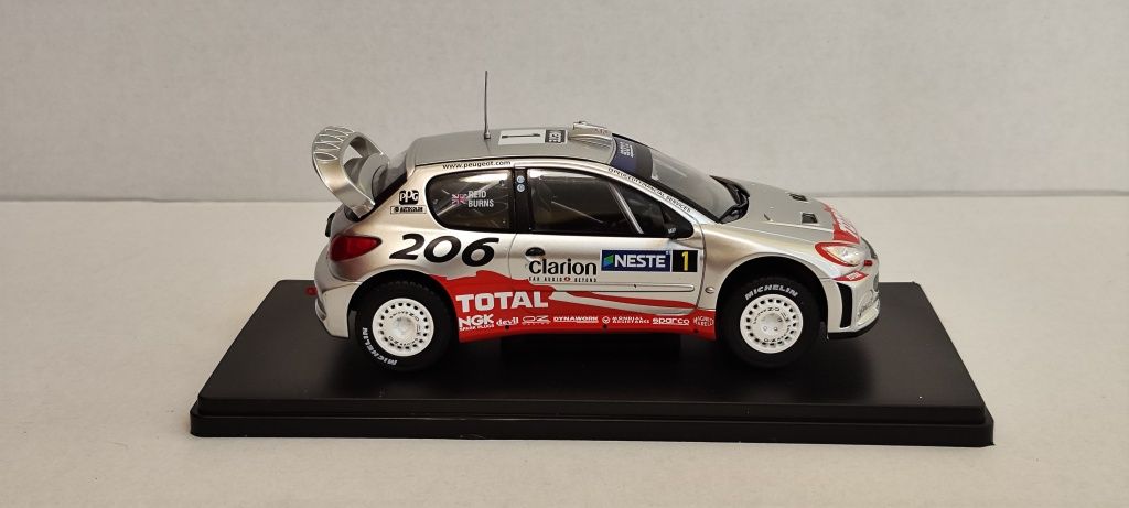 Peugeot 206 WRC 1:24 Altaya Dicast