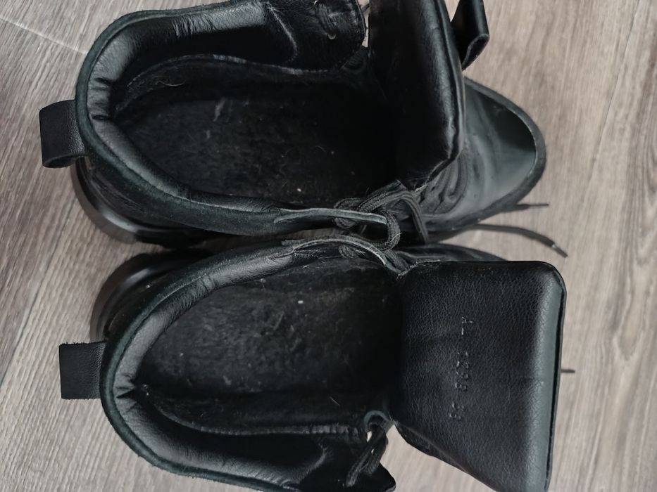 Зимові черевики шкіряні, ботинки, високі кеди38 розмір